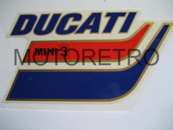 DU30A (Ducati Mini 3: pareja anagramas depósito)