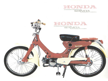 HO4B (Honda en rojo y Serveta en negro sobre fondo plata)