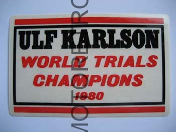 MO145A (anagrama Ulf Karlson World Trials Champions 1980)