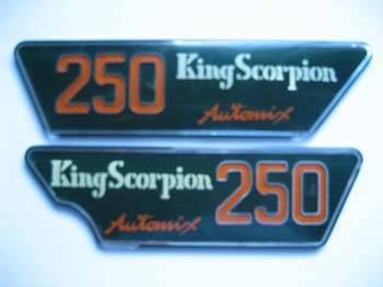 MO200 (pareja anagramas King Scorpion 250 Automix)